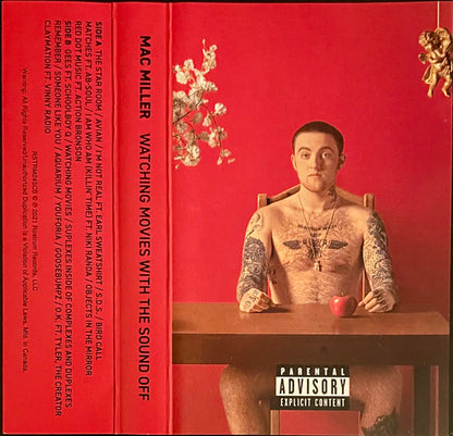 Mac Miller "Watching Movies With The Sound Off" (kassette)