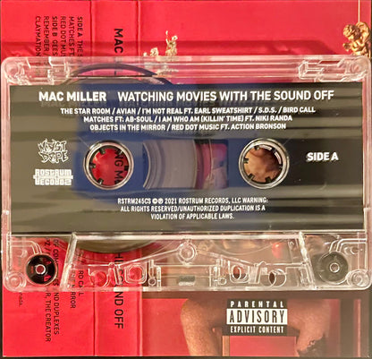 Mac Miller "Watching Movies With The Sound Off" (kassette)