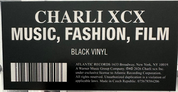 Charli XCX "Music, Fashion, Film"