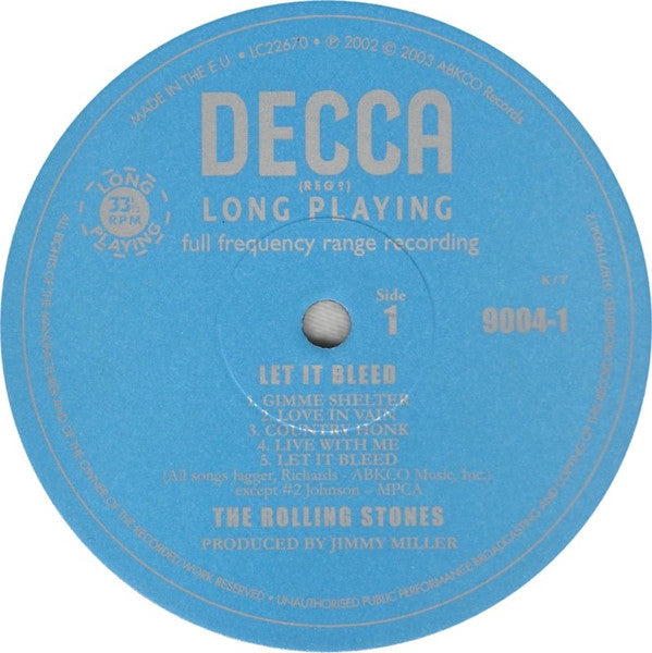 The Rolling Stones "Let It Bleed"
