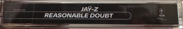 Jay-Z "Reasonable Doubt " (kassette)