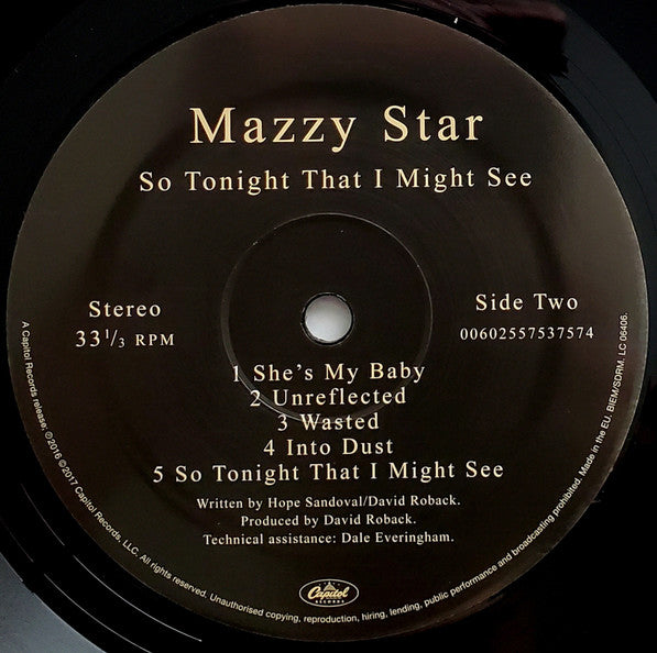 Mazzy Star "So Tonight That I Might See"