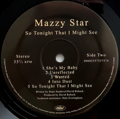 Mazzy Star "So Tonight That I Might See"