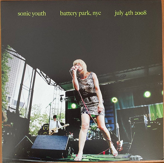 Sonic Youth "Battery Park NYC, July 4th 2008"