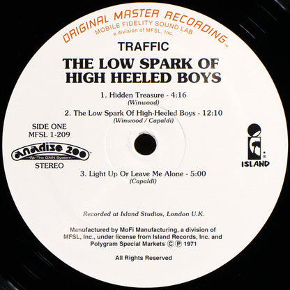 Traffic "The Low Spark Of High Heeled Boys"