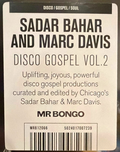 Sadar Bahar, Marc Davis  "Disco Gospel Vol.2" (12")