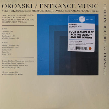 Okonski "Entrance Music" (orange swirl vinyl)