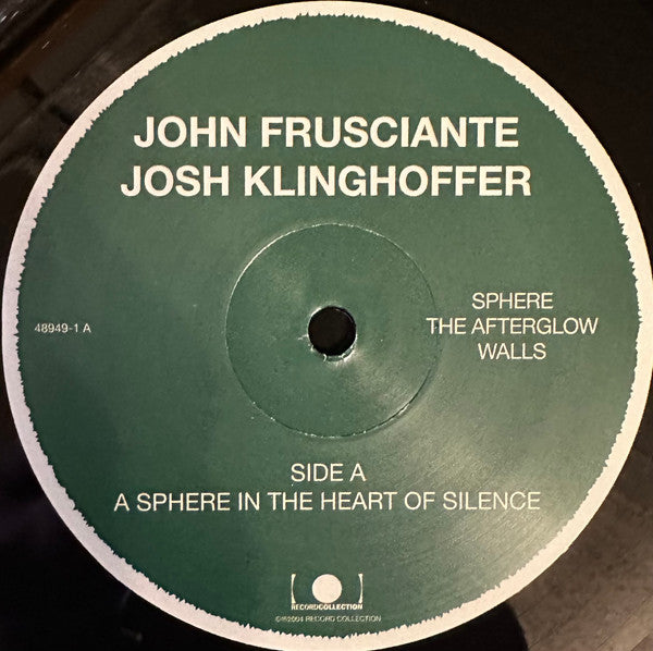 John Frusciante, Josh Klinghoffer "A Sphere In The Heart Of Silence"