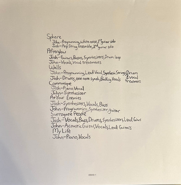 John Frusciante, Josh Klinghoffer "A Sphere In The Heart Of Silence"