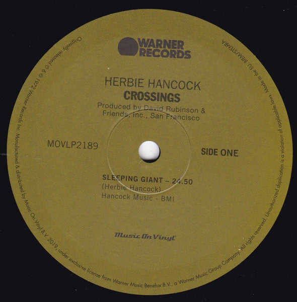 Herbie Hancock "Crossings" (REISSUE)