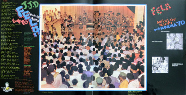 Fela Kuti, Africa 70 "J.J.D (Johnny Just Drop!!) - Live!! At Kalakuta Republik"