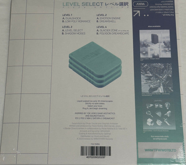 Pizza Hotline "Level Select" (Coke Bottle Green limited)