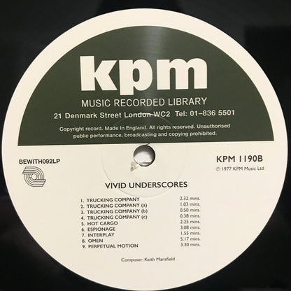 Keith Mansfield "Vivid Underscores"