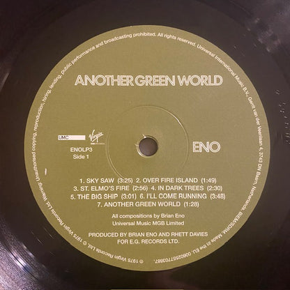 Brian Eno "Another Green World"