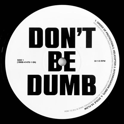 ASAP Rocky "Don't Be Dumb"