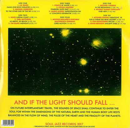 Various "Space, Energy & Light (Experimental Electronic And Acoustic Soundscapes 1961-88)"