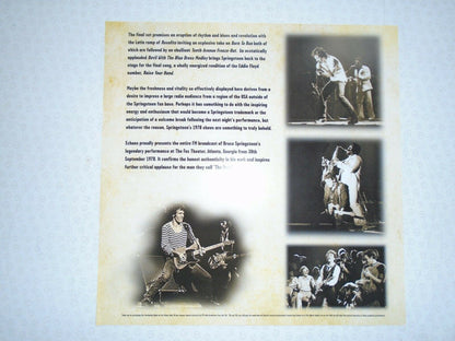Bruce Springsteen & The E-Street Band "The Fox Theater, Atlanta, Georgia USA 30th September 1978"
