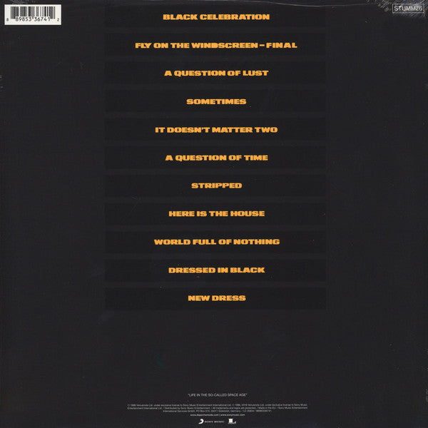 Depeche Mode "Black Celebration"