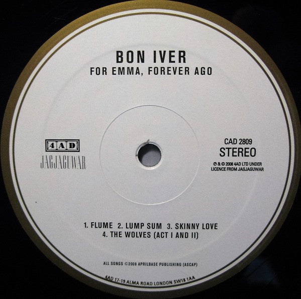 Bon Iver "For Emma, Forever Ago"