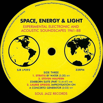 Various "Space, Energy & Light (Experimental Electronic And Acoustic Soundscapes 1961-88)"