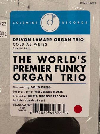 DELVON LAMARR ORGAN TRIO "Cold As Weiss"