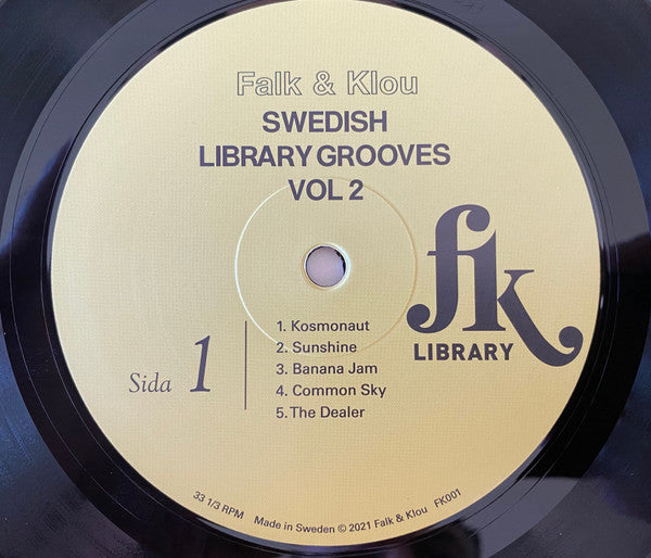 Falk & Klou "Swedish Library Grooves Vol. 2"