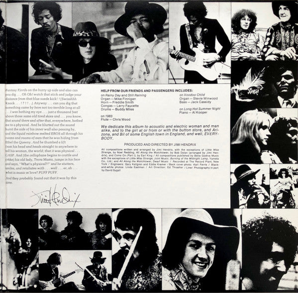 The Jimi Hendrix Experience "Electric Ladyland"