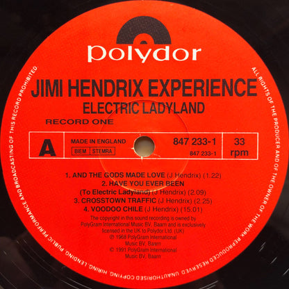 The Jimi Hendrix Experience "Electric Ladyland"