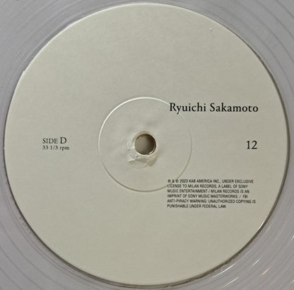 Ryuichi Sakamoto "12" (clear vinyl)