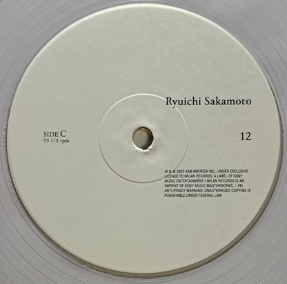 Ryuichi Sakamoto "12" (clear vinyl)