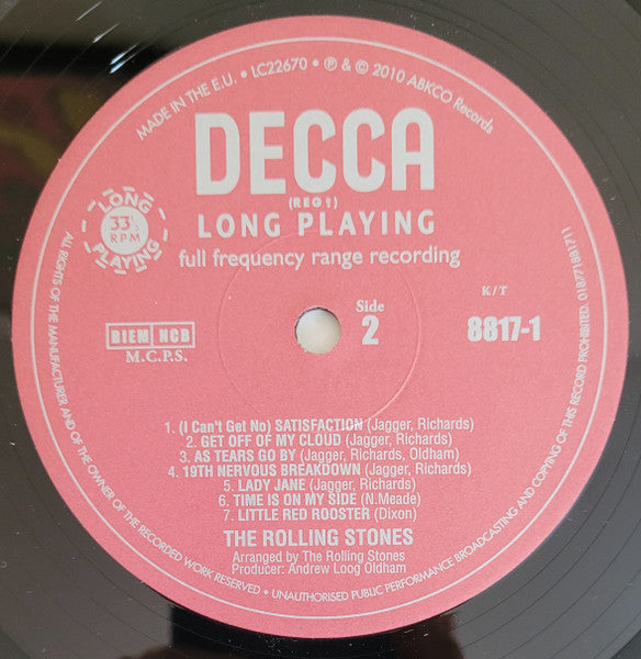 The Rolling Stones "Big Hits (High Tide And Green Grass)"
