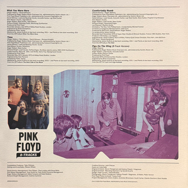 Pink Floyd "8-Tracks" (ltd. blue vinyl)