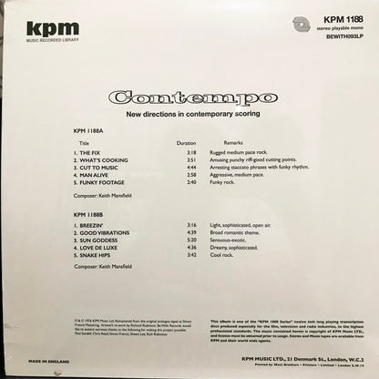 Keith Mansfield "Contempo"