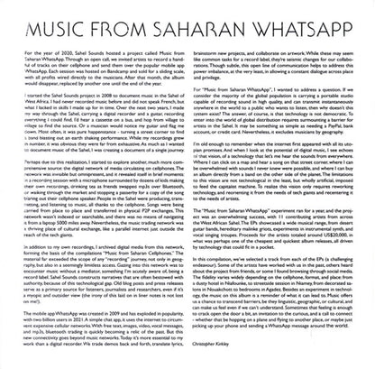 Various "Music From Saharan WhatsApp"