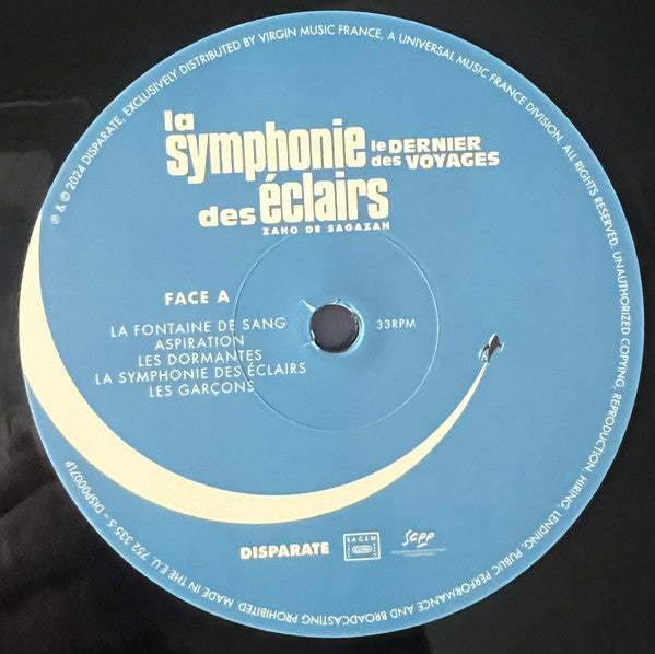 Zaho De Sagazan "La Symphonie Des Éclairs (Le Dernier Des Voyages)"