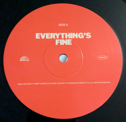 Matt Corby "Everything's Fine"