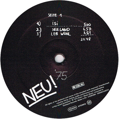Neu! "Neu! '75"