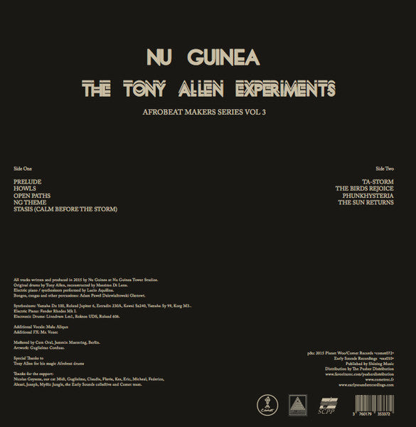 Nu Guinea "The Tony Allen Experiments" (COMING SOON)
