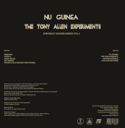 Nu Guinea "The Tony Allen Experiments" (COMING SOON)