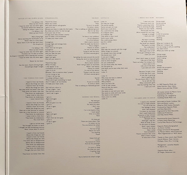 Depeche Mode "Music For The Masses"