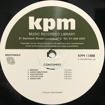 Keith Mansfield "Contempo"