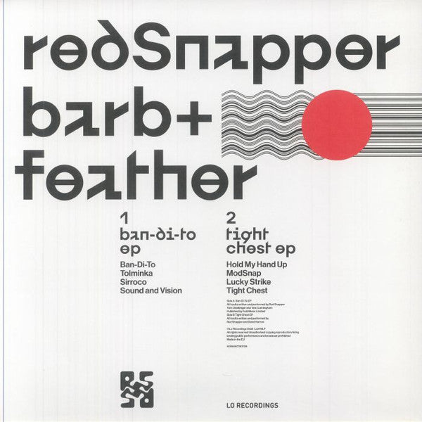 Red Snapper "Barb & Feather"