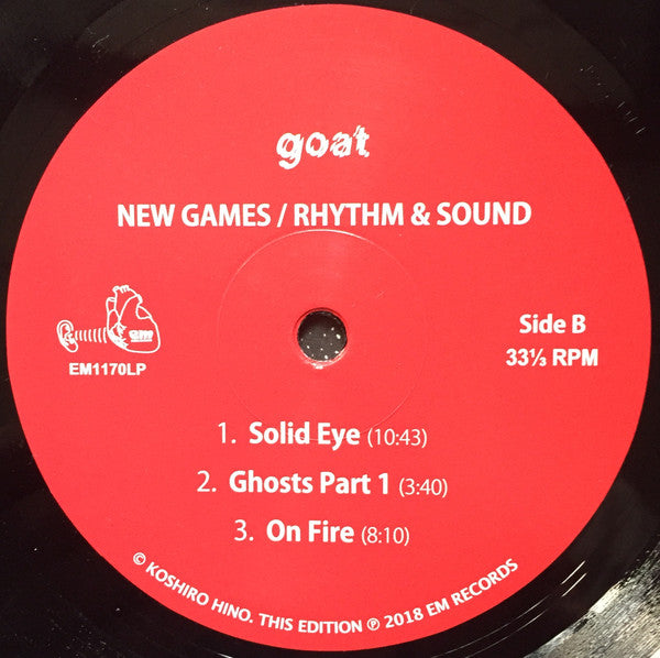 Goat "New Games / Rhythm & Sound"