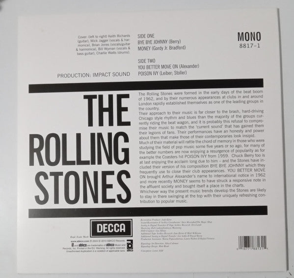 The Rolling Stones "You Better Move On Poison Ivy..."