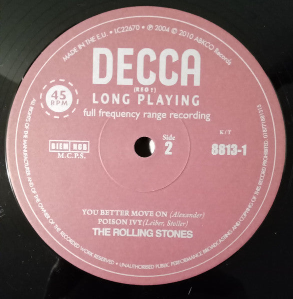 The Rolling Stones "You Better Move On Poison Ivy..."
