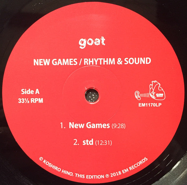 Goat "New Games / Rhythm & Sound"