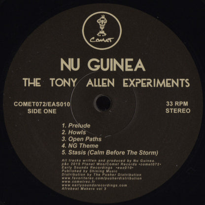 Nu Guinea "The Tony Allen Experiments" (COMING SOON)