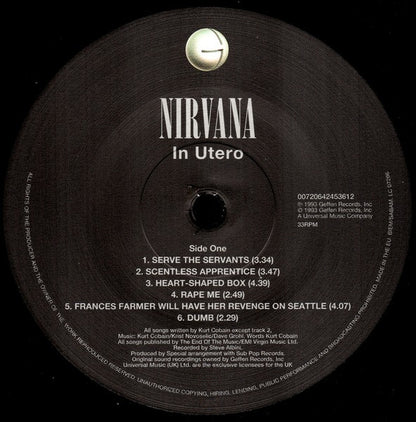 Nirvana "In Utero"
