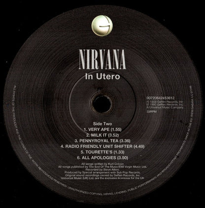 Nirvana "In Utero"