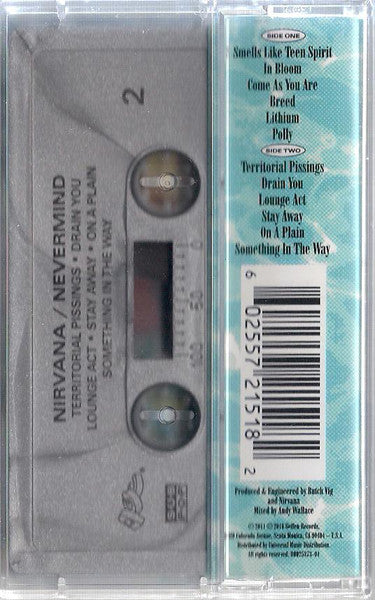 Nirvana "Nevermind" (kassette)